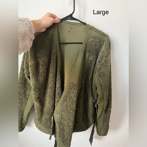 Green Nike sweater